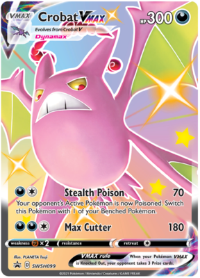>> Crobat VMAX Shiny Rare // Pokémon kaart