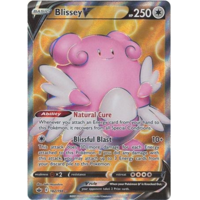 > Blissey V Full Art - 182/198 // Pokémon kaart (Chilling Reign)
